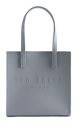 Ted Baker handbag Seacon Crosshatch Small Icon Bag Light Grey