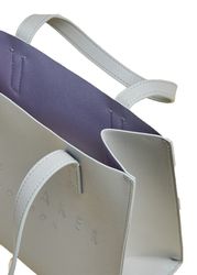 Ted Baker Seacon Crosshatch Small Icon Bag Light Grey