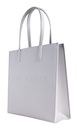 Ted Baker Soocon Crosshatch Large Icon Bag Light Grey