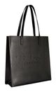 Ted Baker Soocon Crosshatch Large Icon Bag Black