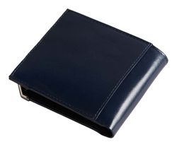 Ted Baker Portafoglio Uomo Kornerr Metal Corner Bifold, Con Portamonete E Angoli In Metallo, Accessorio Da Viaggio - 4