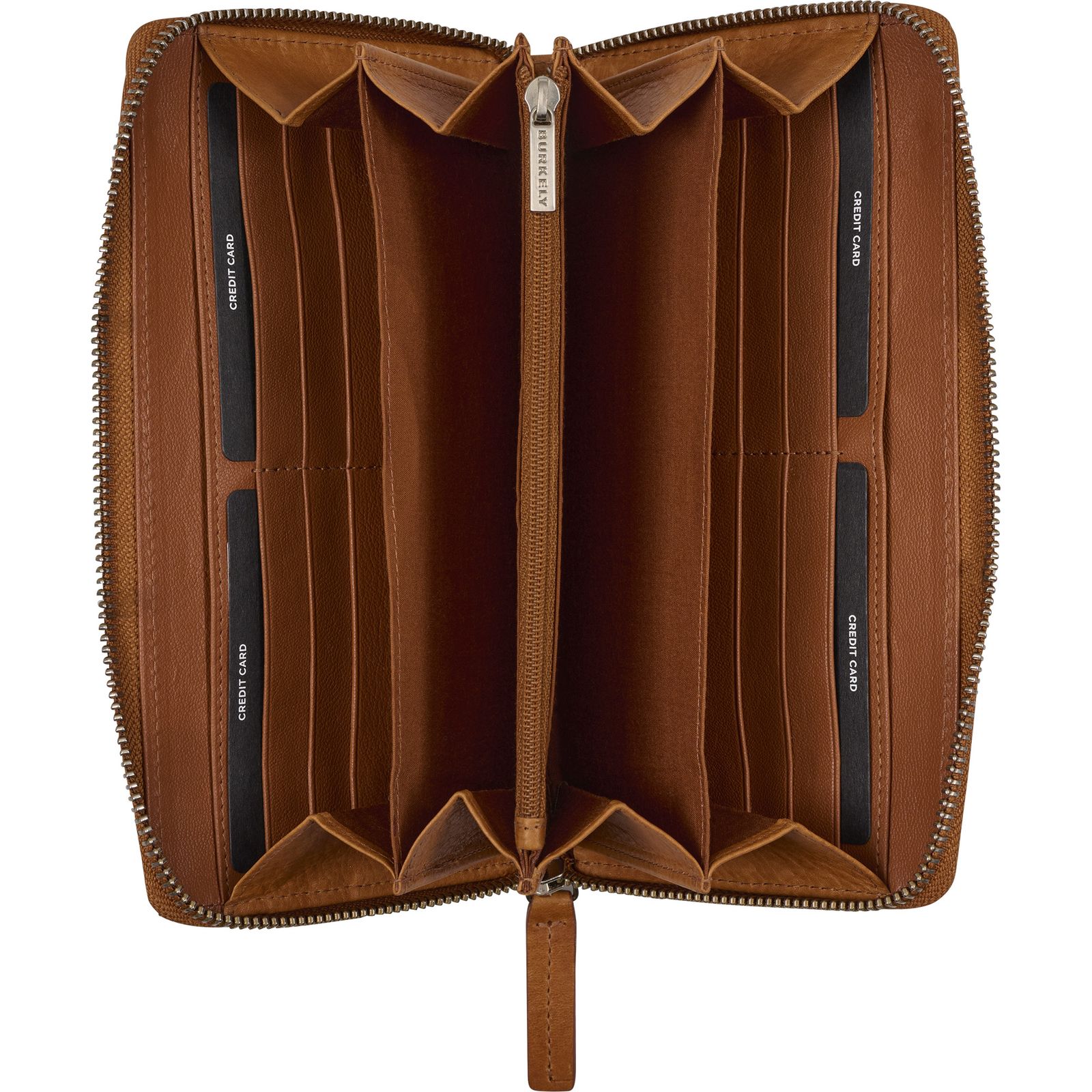 BURKELY Soft Skylar Zip Around Wallet L Cozy Cognac BURKELY Soft Skylar Zip Around Wallet L Cozy Cognac