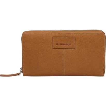 BURKELY Soft Skylar Zip Around Wallet L Cozy Cognac
