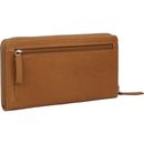 BURKELY Soft Skylar Zip Around Wallet L Cozy Cognac
