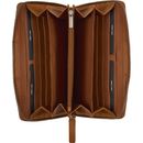 BURKELY Soft Skylar Zip Around Wallet L Cozy Cognac