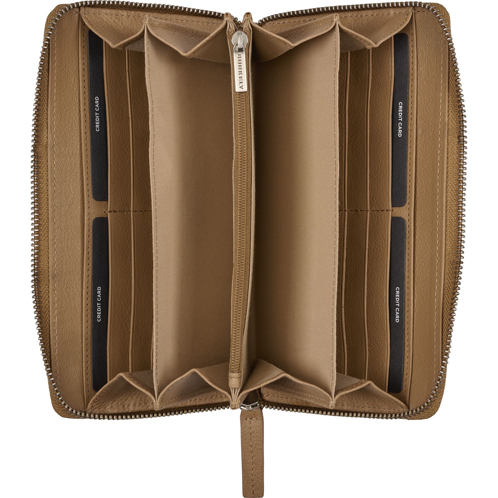 BURKELY Soft Skylar Zip Around Wallet L Natural Nude BURKELY Soft Skylar Zip Around Wallet L Natural Nude