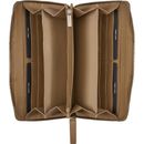 BURKELY Soft Skylar Zip Around Wallet L Natural Nude