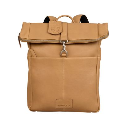 BURKELY Soft Skylar Rolltop Backpack 14" Natural Nude