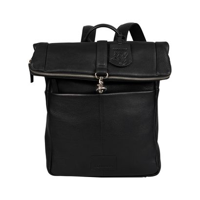 BURKELY Soft Skylar Rolltop Backpack 14" Buzzy Black