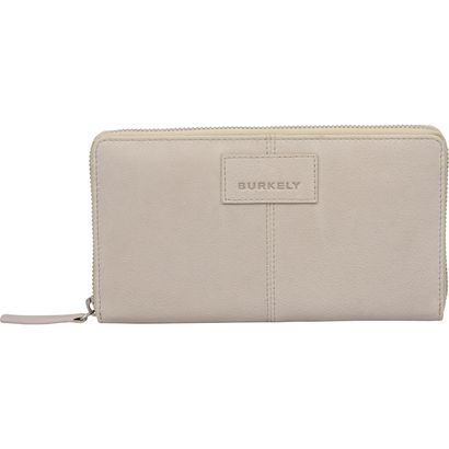 BURKELY Soft Skylar Zip Around Wallet L Generous Grey