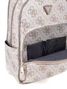 GUESS Backpack Dark Taupe Logo GUESS Backpack Dark Taupe Logo