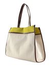 THE BRIDGE Elisa Beach Bag Naturale / Marrone / Celeste THE BRIDGE Elisa Beach Bag Naturale / Marrone / Celeste