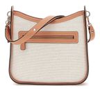 GUESS Sebina Bucket Shoulder Bag Natural / Orange GUESS Sebina Bucket Shoulder Bag Natural / Orange