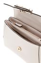 GUESS Nastra Convertible Xbody Flap Bag Cream White GUESS Nastra Convertible Xbody Flap Bag Cream White