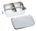 Lässig Unique Lunchbox Stainless Steel Dark Blue / Light blue