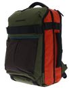 PIQUADRO Arne Travel Backpack 17,3" Green - Orange