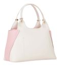 VALENTINO Sharon Re Shopper Rosa / Ecru VALENTINO Sharon Re Shopper Rosa / Ecru