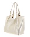 GIANNI CHIARINI Dua Shopping Bag Light Gold - Caramello