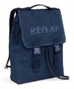 REPLAY Flap Backpack Night Denim