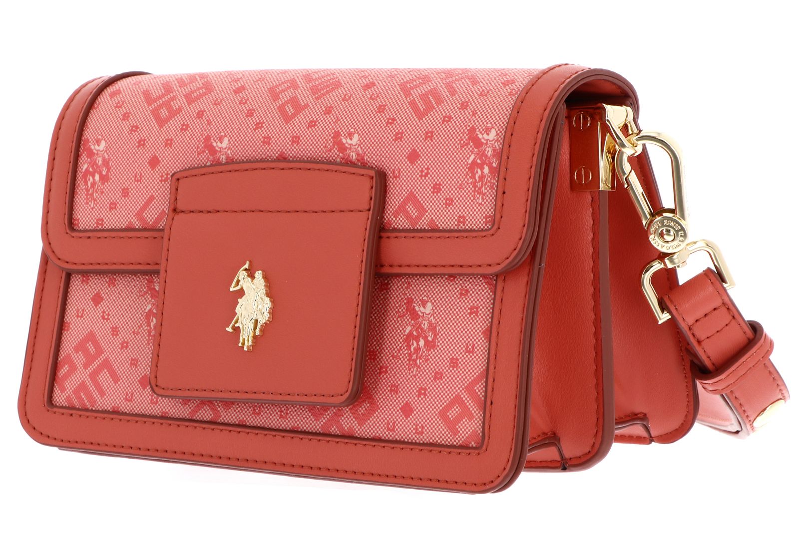 U.S. POLO ASSN. New Hampton Small Crossbody Bag Coral U.S. POLO ASSN. New Hampton Small Crossbody Bag Coral