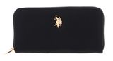 U.S. POLO ASSN. Jones Zip Around Wallet Black