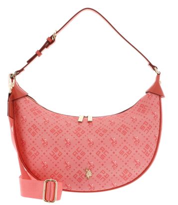 U.S. POLO ASSN. New Hampton Hobo Bag Coral