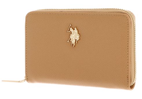 U.S. POLO ASSN. Jones Zip Wallet Biscuit