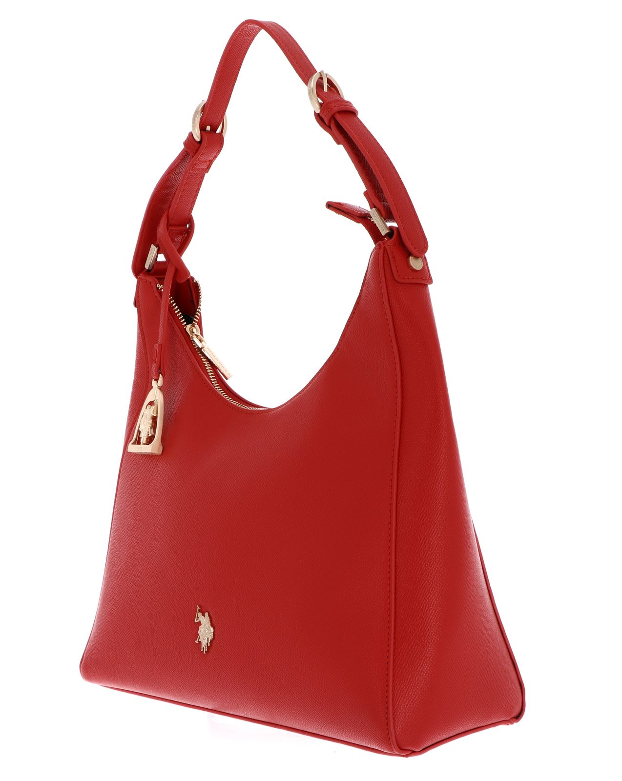 U.S. POLO ASSN. Jones Hobo Bag Red U.S. POLO ASSN. Jones Hobo Bag Red
