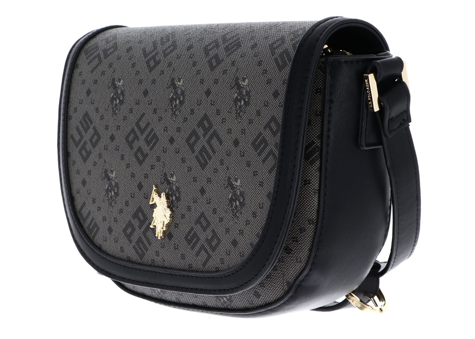 U.S. POLO ASSN. New Hampton Flap Crossbody Bag Black U.S. POLO ASSN. New Hampton Flap Crossbody Bag Black