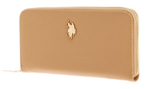 U.S. POLO ASSN. Jones Zip Around Wallet Biscuit