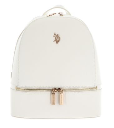 U.S. POLO ASSN. Jones Backpack Cream White