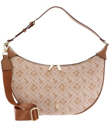 U.S. POLO ASSN. New Hampton Hobo Bag Biscuit