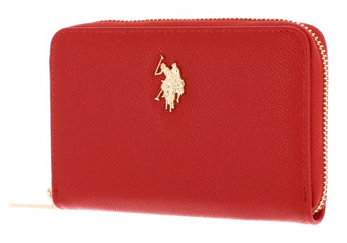 U.S. POLO ASSN. Jones Zip Wallet Red U.S. POLO ASSN. Jones Zip Wallet Red