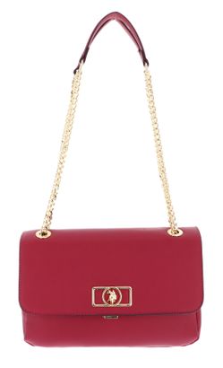 U.S. POLO ASSN. Jones Flap Crossbody Bag Fuchsia
