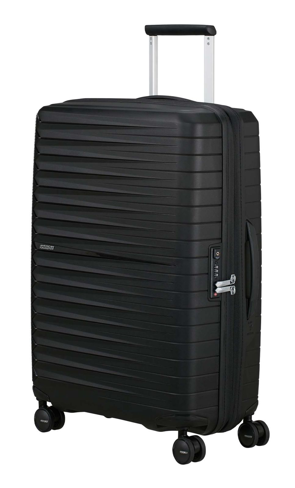 American Tourister Fastforward Spinner 68 / 25 TSA EXP Trolley M Flash Black American Tourister Fastforward Spinner 68 / 25 TSA EXP Trolley M Flash Black