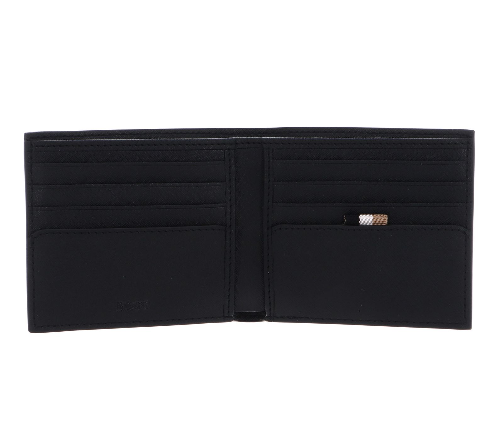 BOSS Zair 8 CC Card Case Black BOSS Zair 8 CC Card Case Black