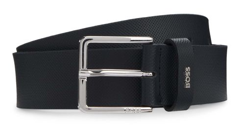 BOSS Ther-BOSS-Piq_Sz35 Belt W90 Dark Blue