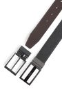 BOSS Ghifari Belt Giftbox W110 Brown / Black - kürzbar