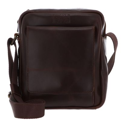 BUCKLE & SEAM Collector Reporter Bag Brown / Dot