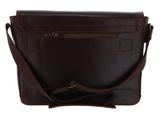 BUCKLE & SEAM Times Messenger Bag Brown / Blu