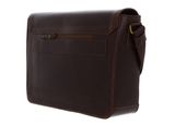 BUCKLE & SEAM Times Messenger Bag Brown / Blu