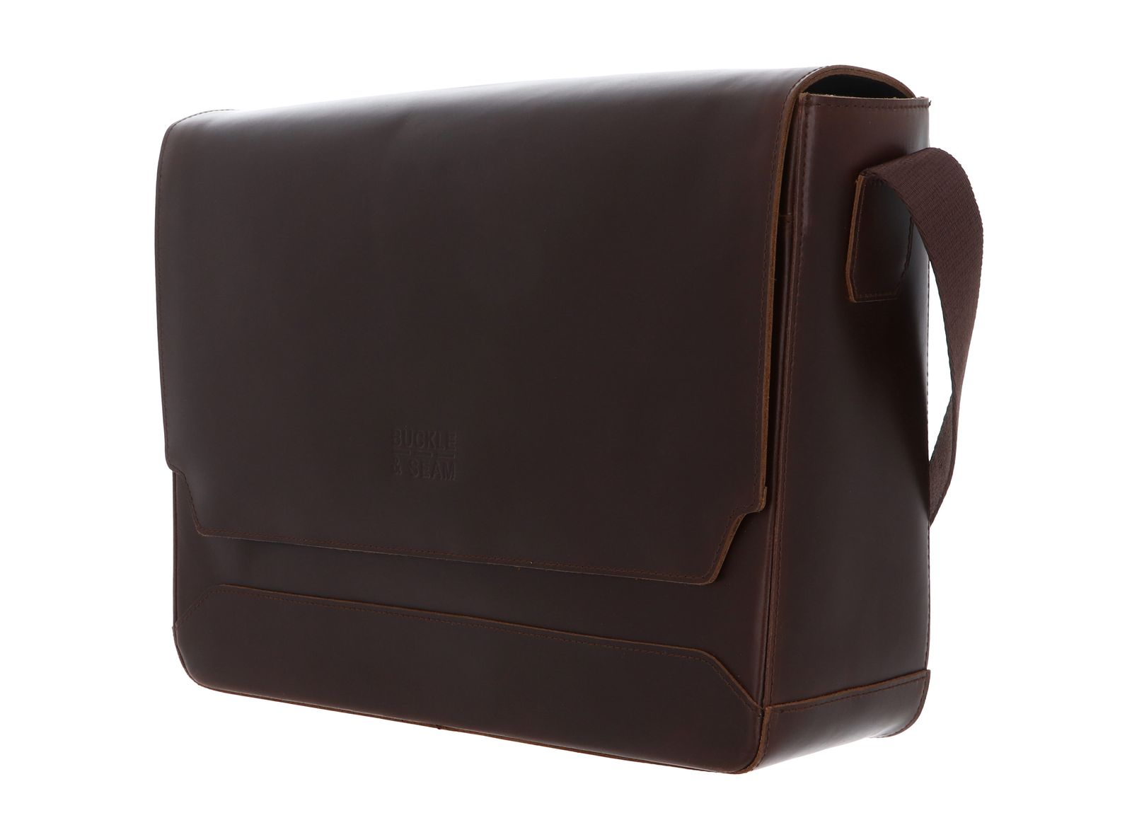 BUCKLE & SEAM Times Messenger Bag Brown / Dot BUCKLE & SEAM Times Messenger Bag Brown / Dot