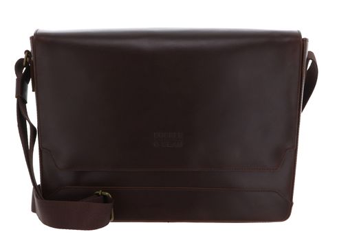 BUCKLE & SEAM Times Messenger Bag Brown / Dot