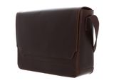 BUCKLE & SEAM Times Messenger Bag Brown / Dot