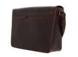BUCKLE & SEAM Times Messenger Bag Brown / Dot