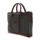 BUCKLE & SEAM Collector Business Briefcase Green / Blu BUCKLE & SEAM Collector Business Briefcase Green / Blu
