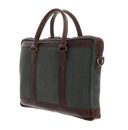 BUCKLE & SEAM Collector Business Briefcase Green / Blu BUCKLE & SEAM Collector Business Briefcase Green / Blu