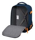 American Tourister Take2Cabin Casual Backpack S Dark Navy / Radiant Orange