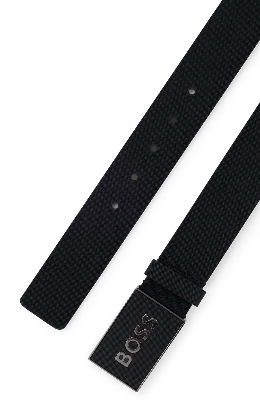 BOSS Boss Icon-S1 Sz40 Belt W100 Black 2 BOSS Boss Icon-S1 Sz40 Belt W100 Black 2