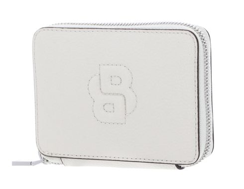 BOSS Anett New SM Ziparound Wallet Open White